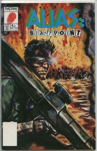 ALIAS #4, VF/NM, Blastpoint, NOW Comics, 1990  more in store