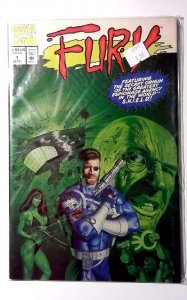 Fury #1 (1994) Marvel Comics Key Origin S.H.I.E.L.D. Nick Fury 1st Print Comic