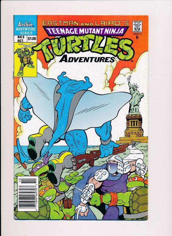 TMNT Eastman & Laird's Teenage Mutant Ninja Turtles #5 ~ Archie ~ FN/VF (HX582)