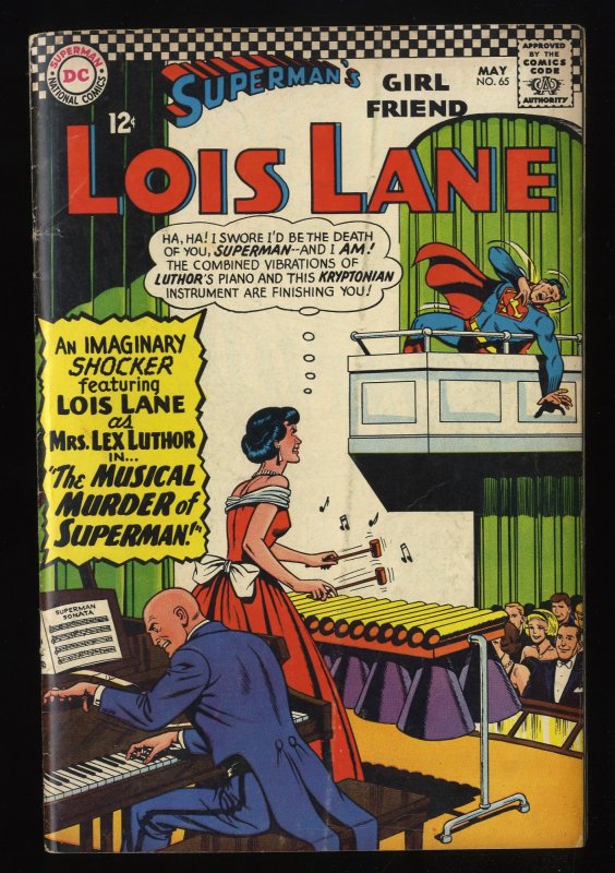 Superman's Girl Friend, Lois Lane #65 VG 4.0