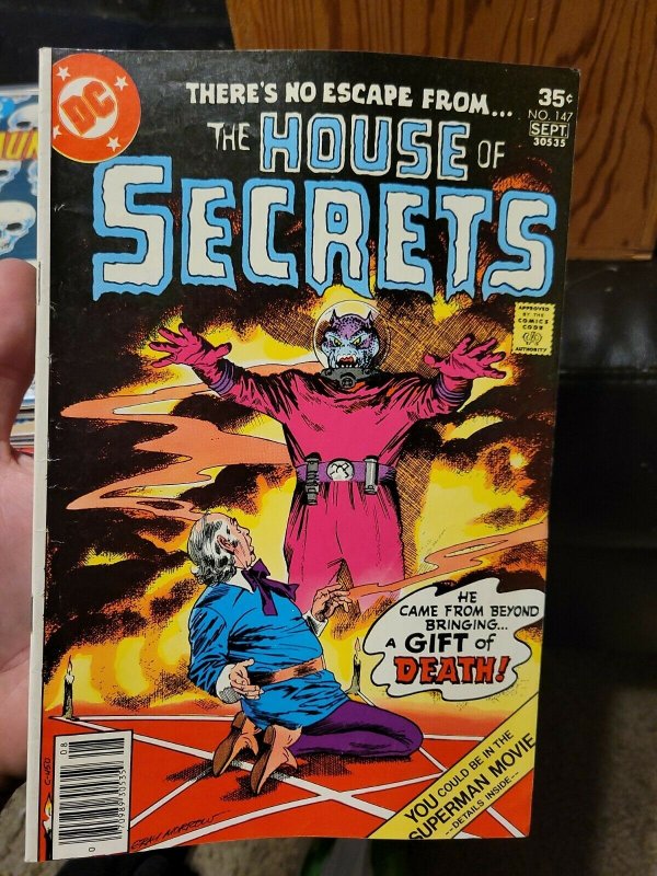 DC Comics the House of Secrets #147 September 1977 