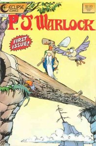 P.J. Warlock #1 VF ; Eclipse | Bill Schorr