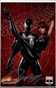 The Amazing Spider-Man #2 Campbell Cover B (2018) Signed by Campbell with COA!