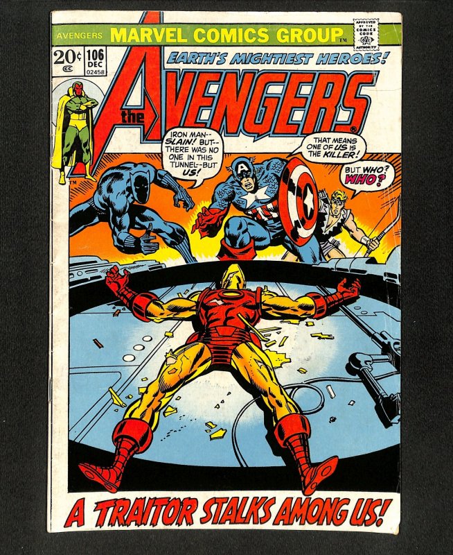 Avengers #106