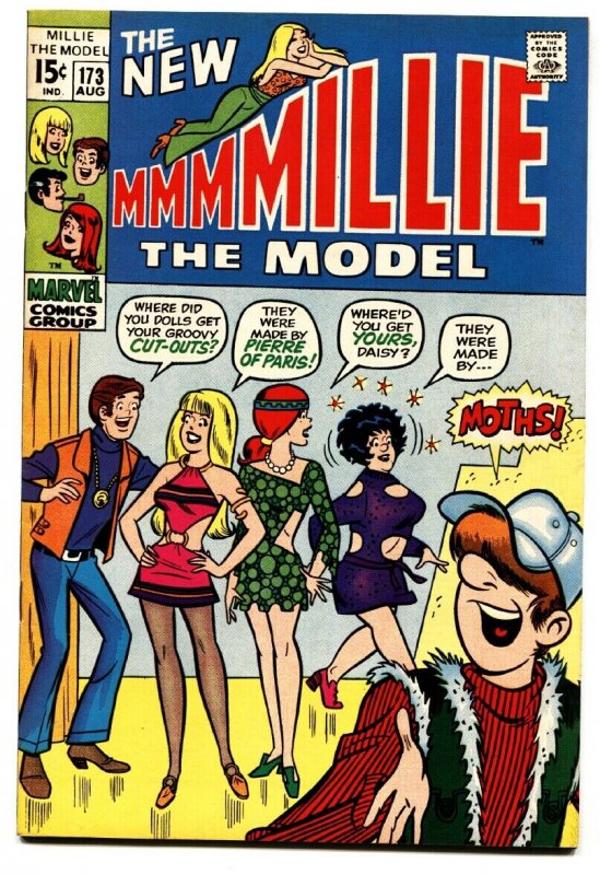 Millie The Model #173 comic book 1969-Chili-Daisy-fashion page-High Grade