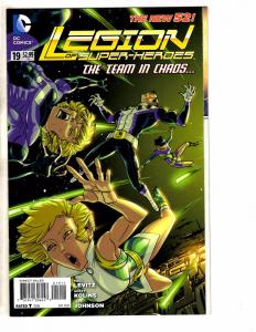 Lot Of 3 Legion Of Super-Heroes DC Comic Books # 17 18 19 Superboy New 52 TW61