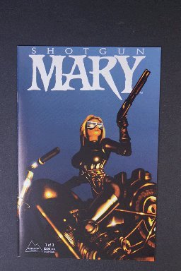 Shotgun Mary #1 Sept 1995. Herb Mallette, Antaractic Press