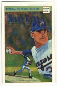 Personality Comics Presents Best Pitchers #1 Nolan Ryan LIMITED EDITION
