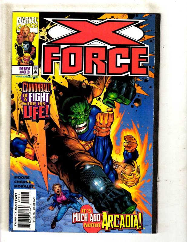 Lot Of 12 X-Force Marvel Comics # 74 75 76 77 78 79 80 81 82 83 84 87 XMen MF10