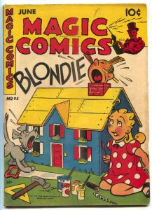 Magic Comics #95 1947-Blondie- Lone Ranger-Popeye VG/F