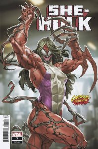 She-Hulk #3 2022 Skan Carnage Forever Cover B Marvel Comics H12