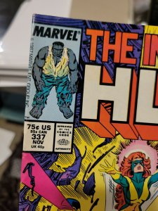 The Incredible Hulk 337 VF Marvel Comic Book 