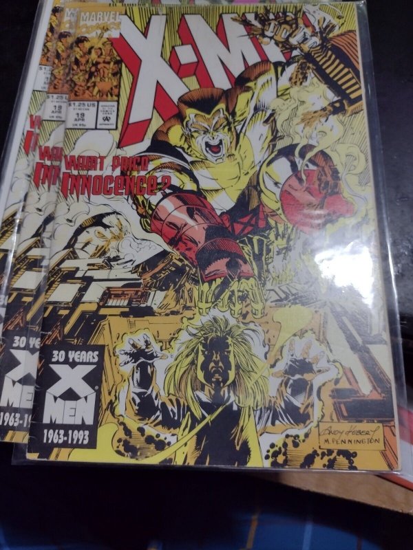 X MEN # 19 1993  Marvel  ILLIANA magik COLOSSUS  SOUL SKINNER   ROGUE gambit