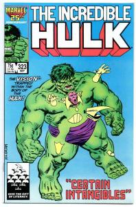 HULK #323, VF/NM, Incredible, Vision, 1968 1986, more Marvel in store
