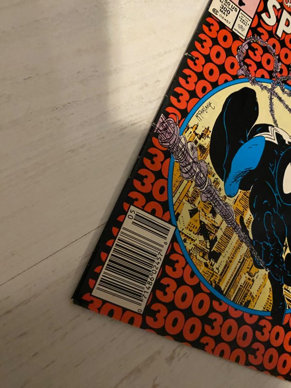 The Amazing Spider-Man #300 newsstand first venom