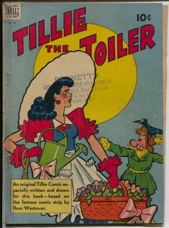 Tillie The Toiler-Four Color Comics #195 1948-Dell-Russ Westover-VG