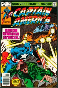 Captain America 247 VF 8.0 Marvel 1980