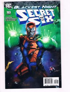 Secret Six #18 VF DC Comics Blackest Night Comic Book Simone 2010 DE12