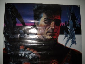 1988 NICK FURY AGENT OF SHIELD POSTER 24 X 36  VF/NM