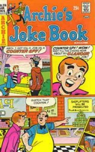 Archie's Jokebook Magazine #216 FN ; Archie | January 1976 Counter Spy Gag