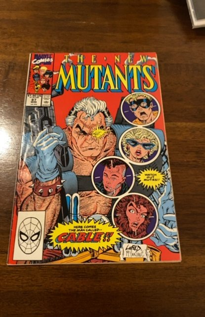 The New Mutants #87 (1990)1st cable app
