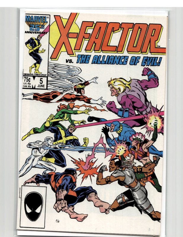 X-Factor #5 (1986) X-Factor [Key Issue]