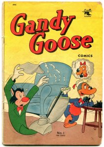 Gandy Goose #1 1953- Farmer Alfalfa- Golden Age Funny Animals VG