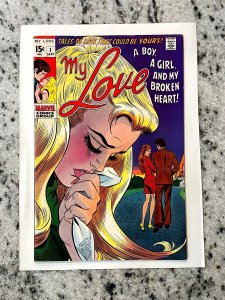 My Love # 1 VF Marvel Comic Book Romance Stan Lee John Romita 1969 11 J832