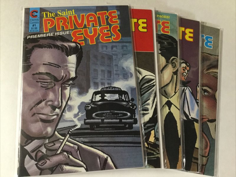 Private Eyes 1-6 1 2 3 4 5 6 Lot Set Run Nm Near Mint Eternity Comics