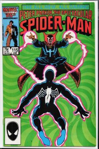 The Spectacular Spider-Man #115 Direct Edition (1986) Spider-Man