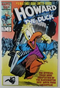 Howard The Duck 1986 Complete Full Run 1,2 & 3 Marvel Movie Adapt LTD High Grade