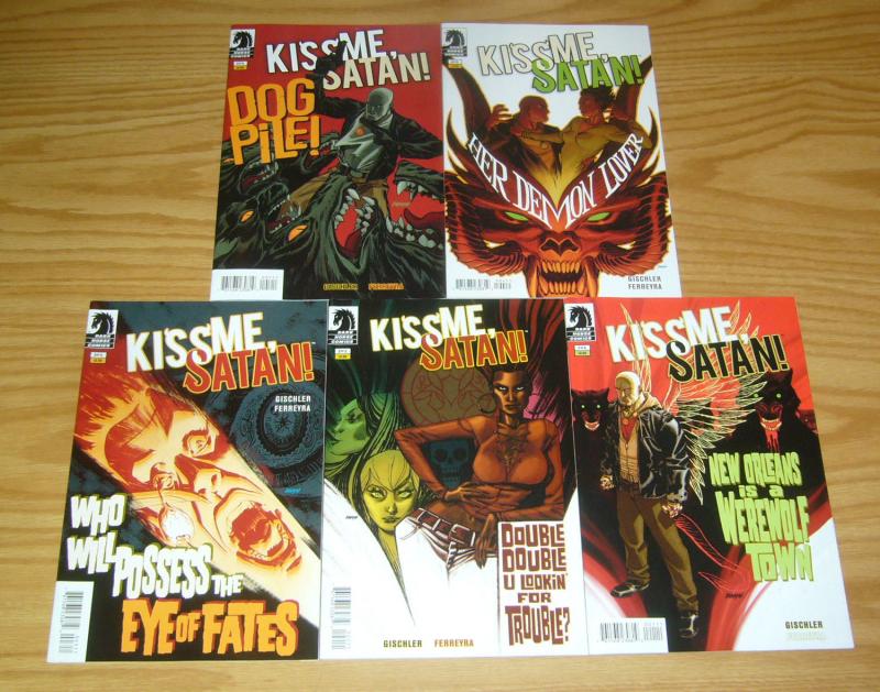 Kiss Me, Satan! #1-5 VF/NM complete series - new orleans is a werewolf town