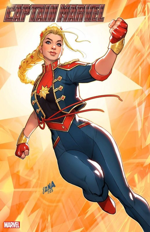 Captain Marvel # 1 Nakayama Foil Variant  NM Marvel 2023 [T3]