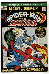 Marvel Team-Up #1 1972- Spider-man- Human Torch- vf