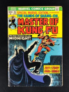 Special Marvel Edition #16 (1974) GD 2nd Shang-Chi Appearance