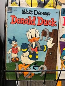 DONALD DUCK FOUR COLOR+s LOT 12 diff DELL GOLD KEY 1950-