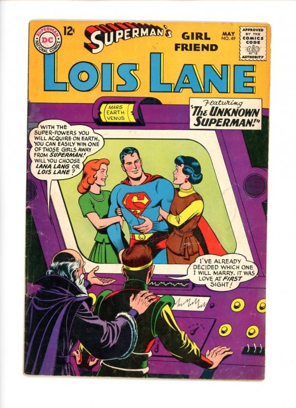 Superman's Girl Friend Lois Lane #49  VG/F  1964