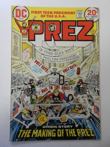 Prez #1 (1973) VF- Condition!