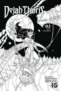 DEJAH THORIS (2019 DYNAMITE) #2 VARIANT 1:20 CONNER B&W INCV PRESALE-01/15