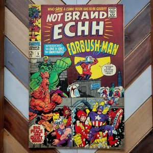 NOT BRAND ECHH #5 VG+ (Marvel, 1967) 1st App FORBUSH MAN, REVENGERS (Satire)