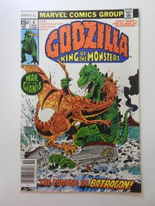 Godzilla #4 (1977) The Coming of Batragon! Sharp VF- Condition!