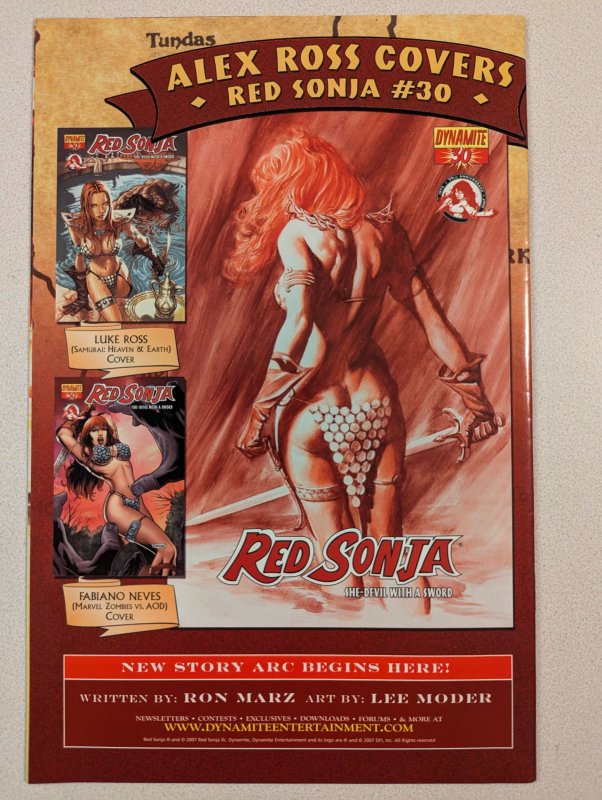 Red Sonja #29 Prado Cover (2008) NM