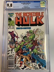 Incredible Hulk (1986) # 321 (CGC 9.8)  CPV Canadian Price Variants Census=3