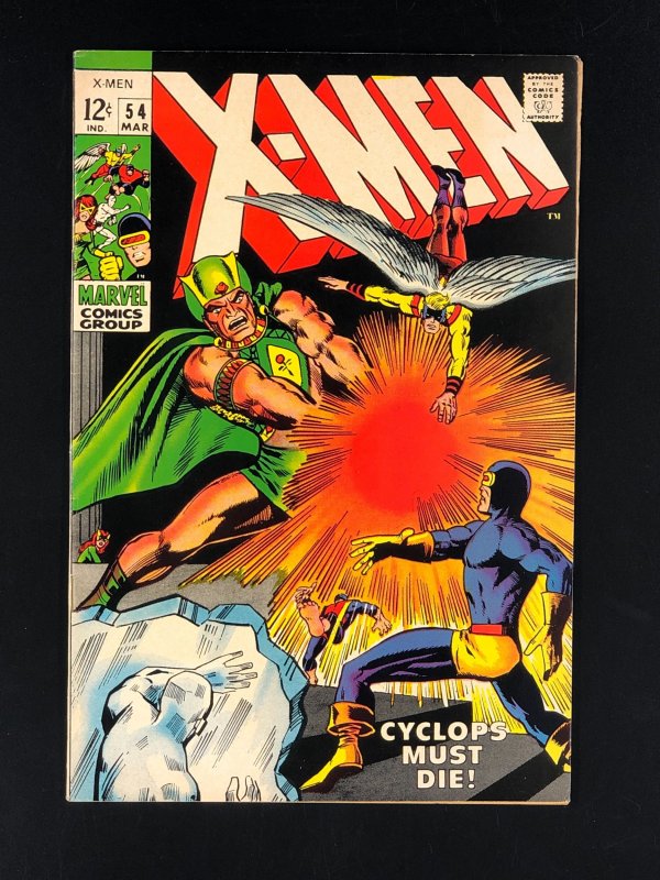 The X-Men #54 (1969) VF+ 1st Appearance and Origin of Alex Summers