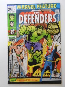 Marvel Feature #1 1st Appearance of The Defenders!! Beautiful VF- Condition!