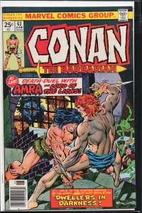Conan the Barbarian #63 (1976) Conan