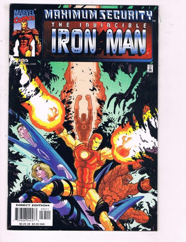 The Invincible Iron Man # 35 VF/NM Marvel Comic Books Avengers Thor Hawkeye SW14