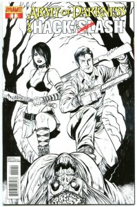 ARMY OF DARKNESS HACK SLASH #1 Variant, VF/NM, 2013, Horror, more AOD in store