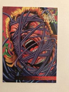 SEPARATION ANXIETY #68 card : Marvel Annual 1995 Flair; NM/M; Spider-Man