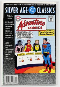 Adventure Comics #247 Silver Age Classics Cover (1992) Superboy [Key Issue]